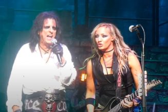 ALICE COOPER On Guitarist NITA STRAUSS: ‘She Just Keeps Getting Better’