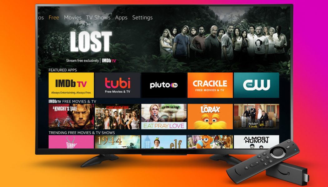 Amazon adds a new ‘free’ section to Fire TV main menu