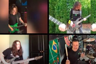 ANTHRAX Members Team Up With SKID ROW Guitarist For Quarantine Cover Of IRON MAIDEN’s ‘Transylvania’ (Video)