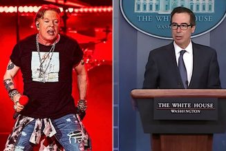 Axl Rose Calls Treasury Secretary Steve Mnuchin an “Asshole”, Mnuchin Responds