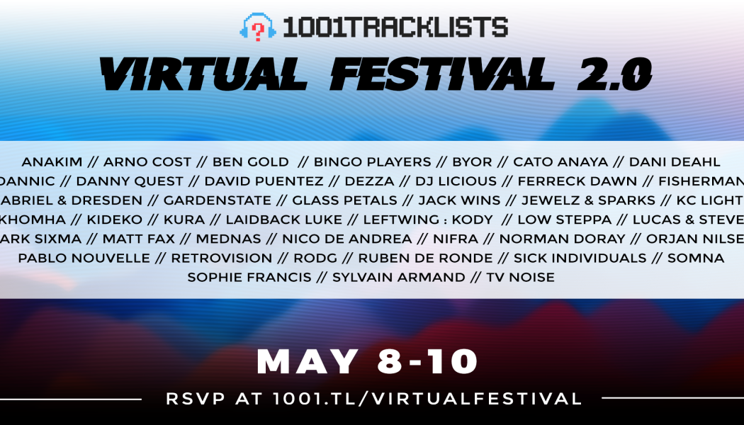 Bingo Players, Laidback Luke, Sophie Francis, and More to Perform at 1001Tracklists Virtual Festival