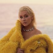 Christina Aguilera Loves Kim Kardashian Channeling Her ‘Dirrty’ Aesthetic in White Bikini & Chaps