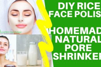 DIY Rice Facial Polish – Effective Homemade Clear Skin Mask