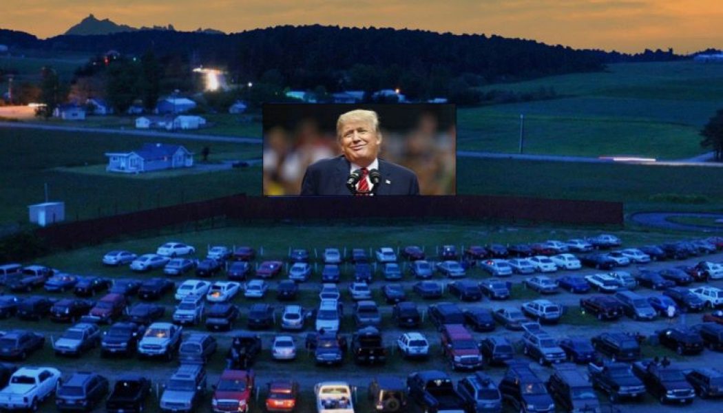 Donald Trump Planning to Hold Campaign Rallies At Drive-In Movie Theaters