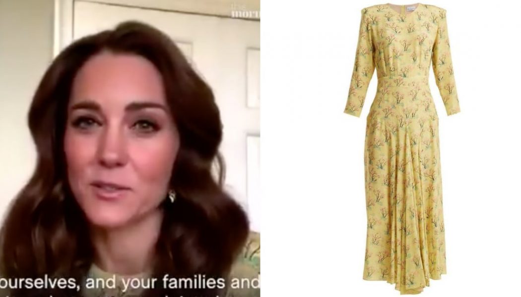 Duchess of Cambridge Wears the Perfect Summer Dress While Announcing New Project on This Morning