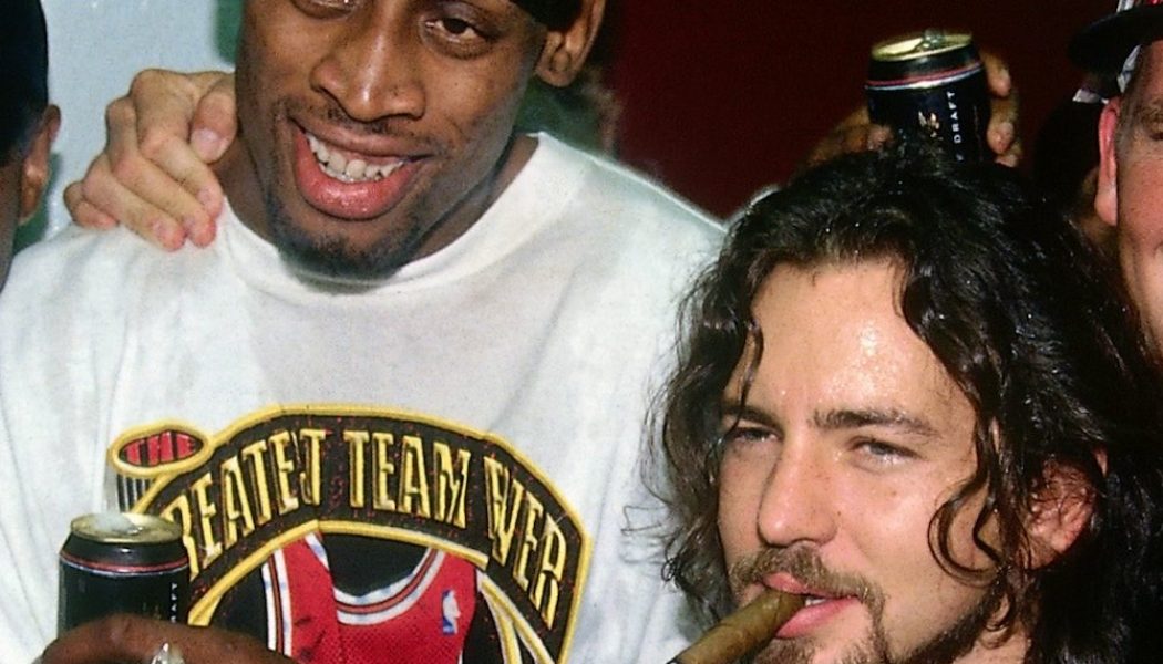 Eddie Vedder and Dennis Rodman Once Flew to Vegas and Back Just to See Jane’s Addiction