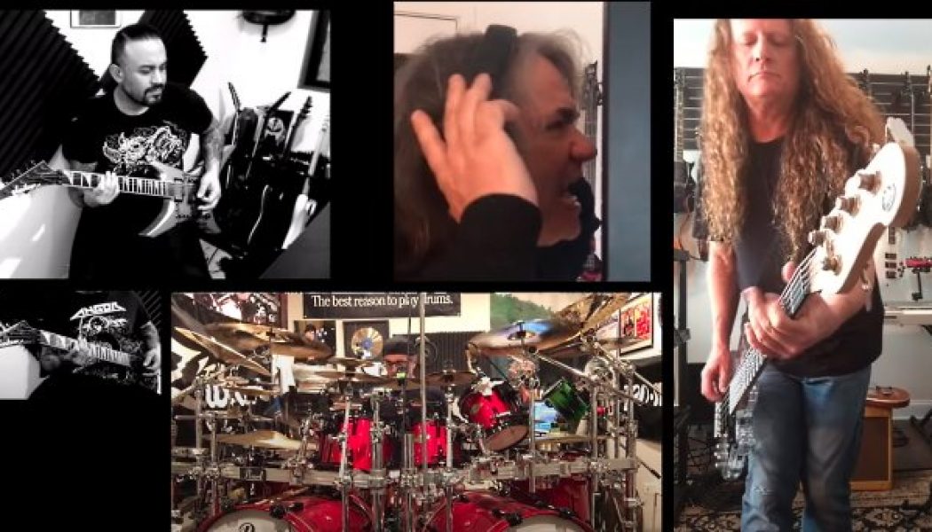 EXODUS And OVERKILL Members Join Forces For Quarantine Cover Of MEGADETH’s ‘Wake Up Dead’