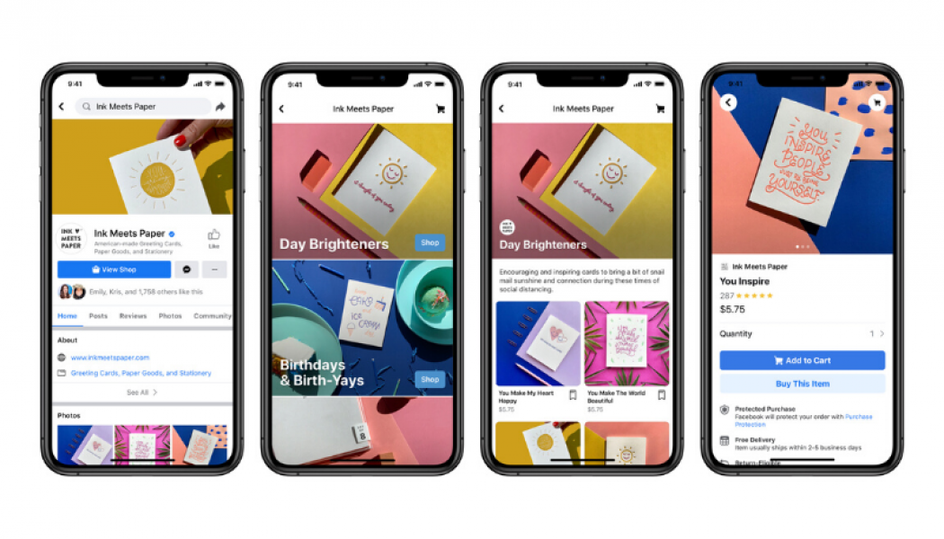 Facebook Unveils Shops – its New eCommerce Feature