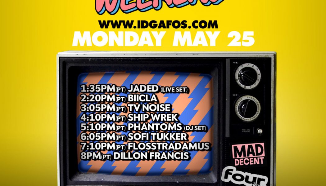 Final Day of Dillon Francis’ Virtual Festival “IDGAFOS Weekend” Is Live