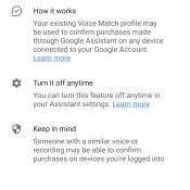 Google tests voice matching to secure Google Assistant purchases