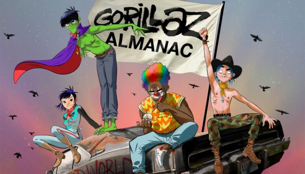 Gorillaz to Release Book Celebrating 20-Year Visual History