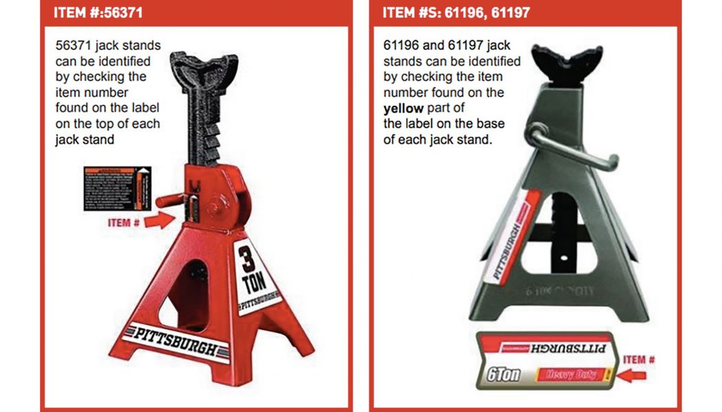 Harbor Freight Jack Stand Recall Has Us Thinking About Lifting Safely