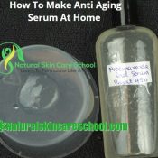 How To Make Professional All Natural Anti Aging Facial Serum [Demonstration Video]