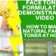 How To Make Your Own Professional All Natural Face Toner At Home