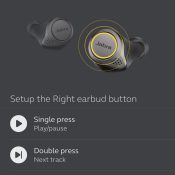 Jabra rolls out customizable controls and a hearing test for Elite 75t earbuds