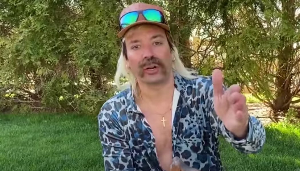 Jimmy Fallon Impersonates Nicolas Cage Playing Tiger King’s Joe Exotic: Watch