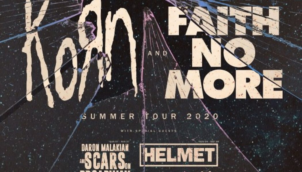 KORN And FAITH NO MORE Officially Cancel Summer 2020 North American Tour