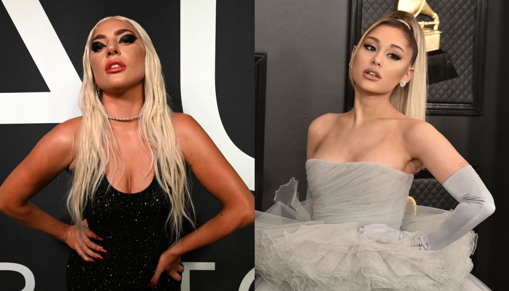 Lady Gaga And Ariana Grande Sing Each Other’s Praises To Celebrate ‘Rain On Me’