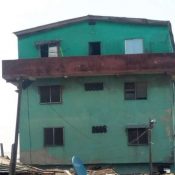 LASEMA raises alarm over distressed three-storey building