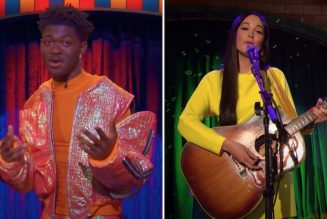 Lil Nas X, Kacey Musgraves Sing Classic Sesame Street Songs on The Not-Too-Late Show with Elmo: Watch