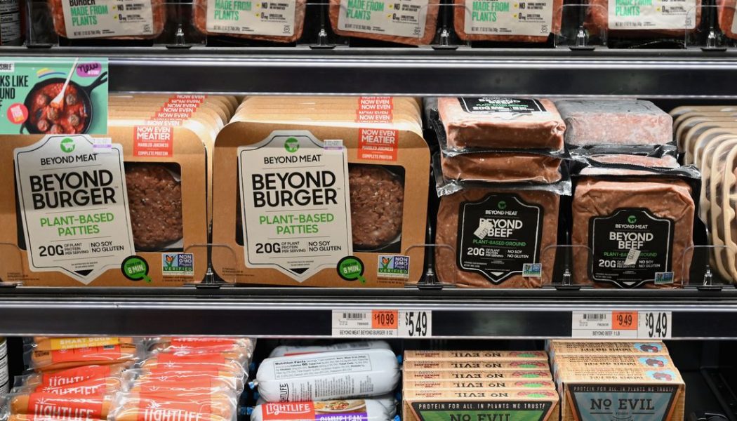 Plant-based meat sales in the US are up 264 percent since March