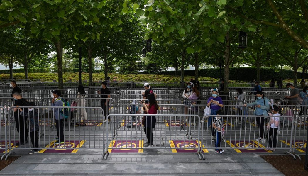 Shanghai Disneyland reopens with mandatory face masks and social distancing