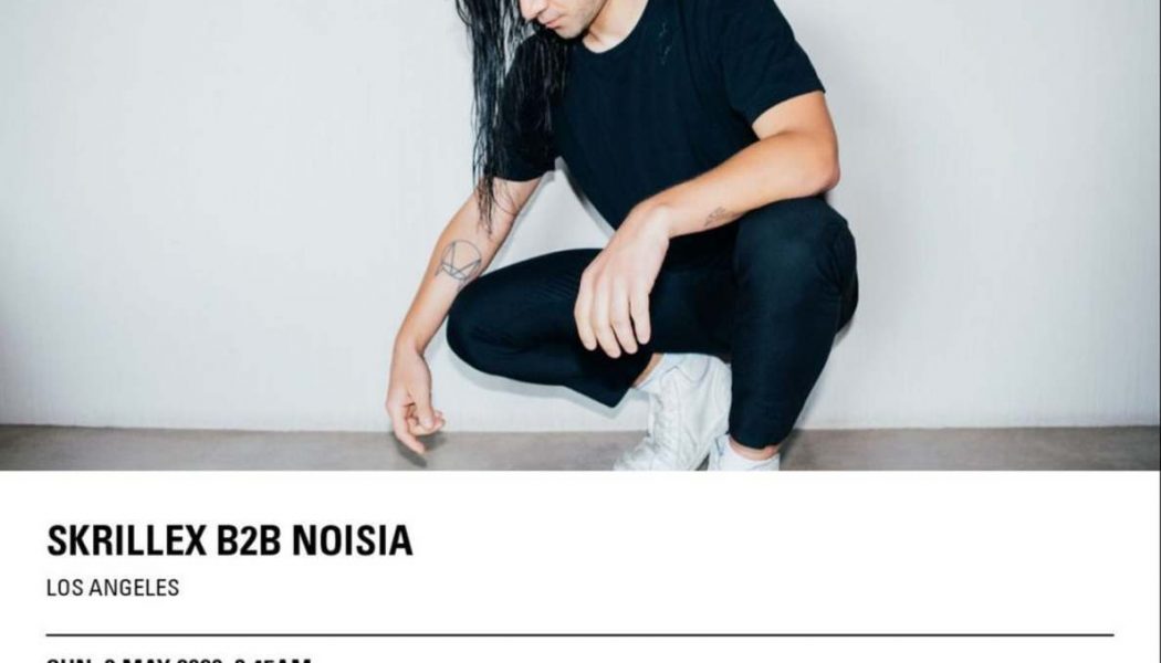 Skrillex’s Set at Remote Utopias This Weekend Is a B2B with Thys of Noisia