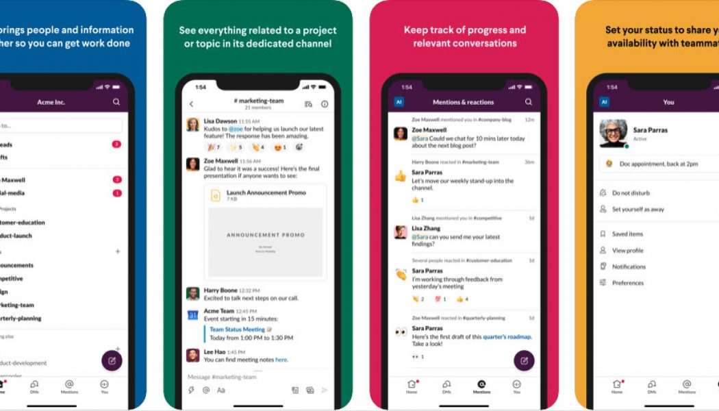 Slack’s new iPhone app hits the App Store ahead of official launch