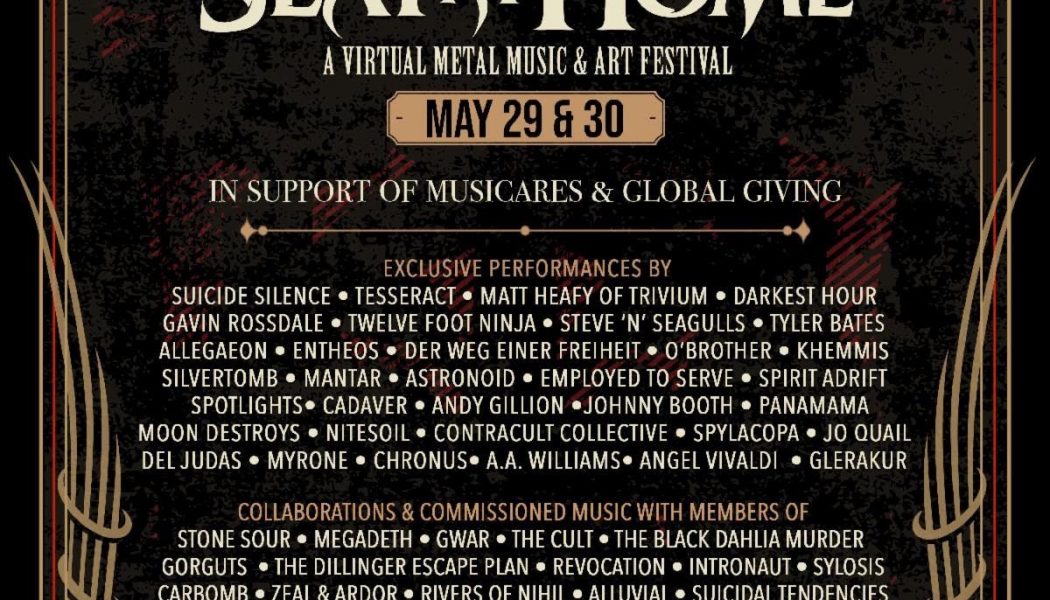 Slay At Home Virtual Metal Festival to Feature Trivium, Suicide Silence, Gavin Rossdale, Tesseract, and More