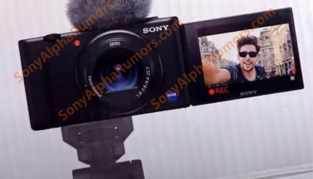 Sony’s upcoming ZV-1 looks like an RX100 customized just for vlogging