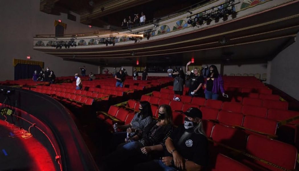 Take a Look Inside This Eerie Socially Distanced Concert In Arkansas