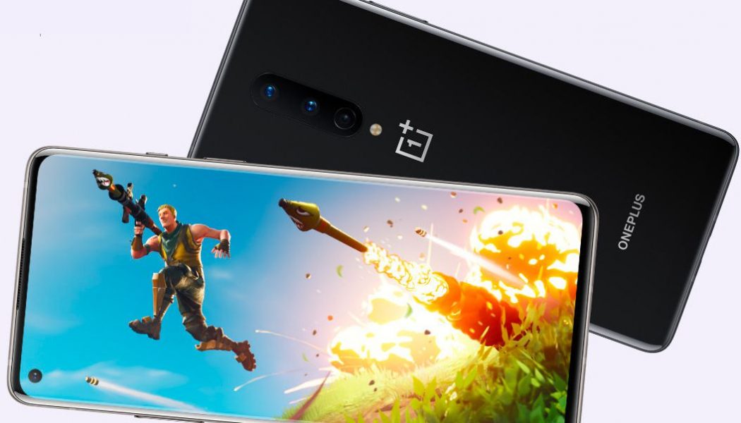 The OnePlus 8 can now run Fortnite at 90 frames per second