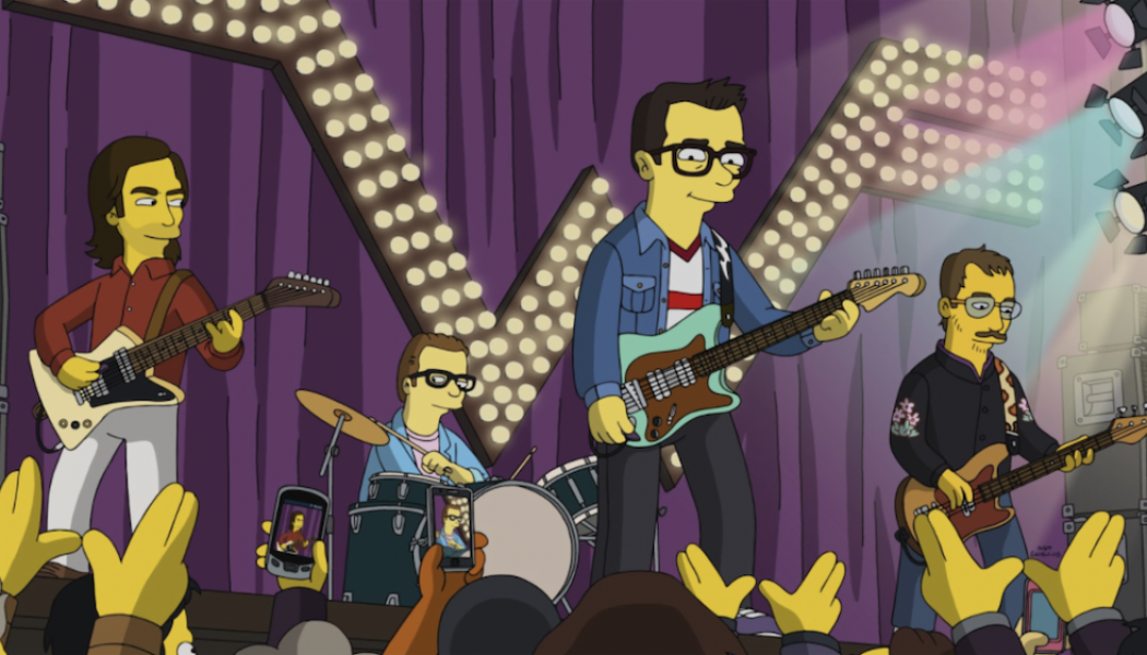 Weezer to Appear on The Simpsons and Will Debut a New Song