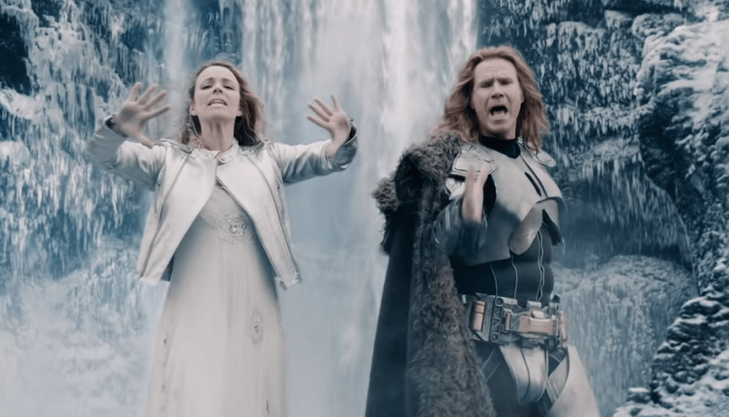 Will Ferrell and Rachel McAdams Sing “Volcano Man” from Netflix’s Eurovision: Watch