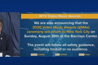 2020 MTV VMAs to Take Place in NYC with “Limited or No Audience” Due to Coronavirus