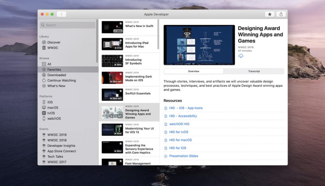 Apple updates Developer app to add Mac support ahead of online-only WWDC