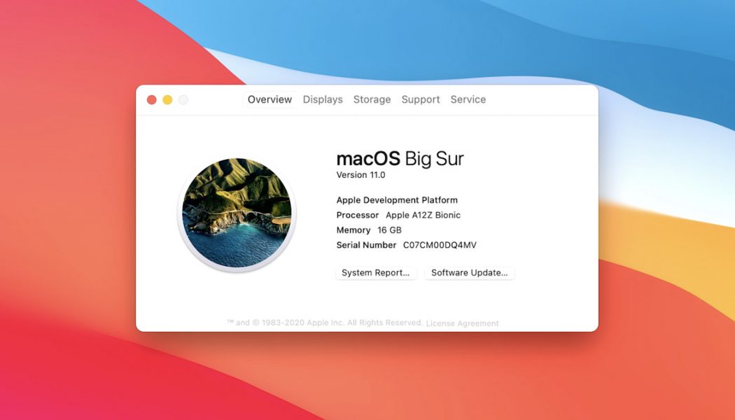 Big Sur is officially macOS 11.0 as Apple finally leaves OS X behind