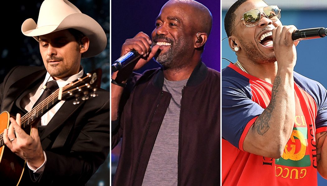 Brad Paisley, Darius Rucker, Nelly to Play Live Nation’s First Drive-in Concert Series