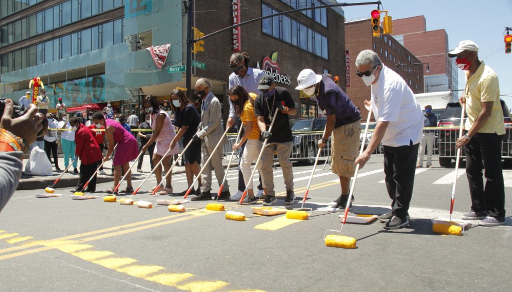 Brooklyn Artists Hook First “Black Lives Matter” Mural NYC, More To Come