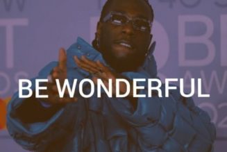 Burna Boy set to release new single ‘Be Wonderful’