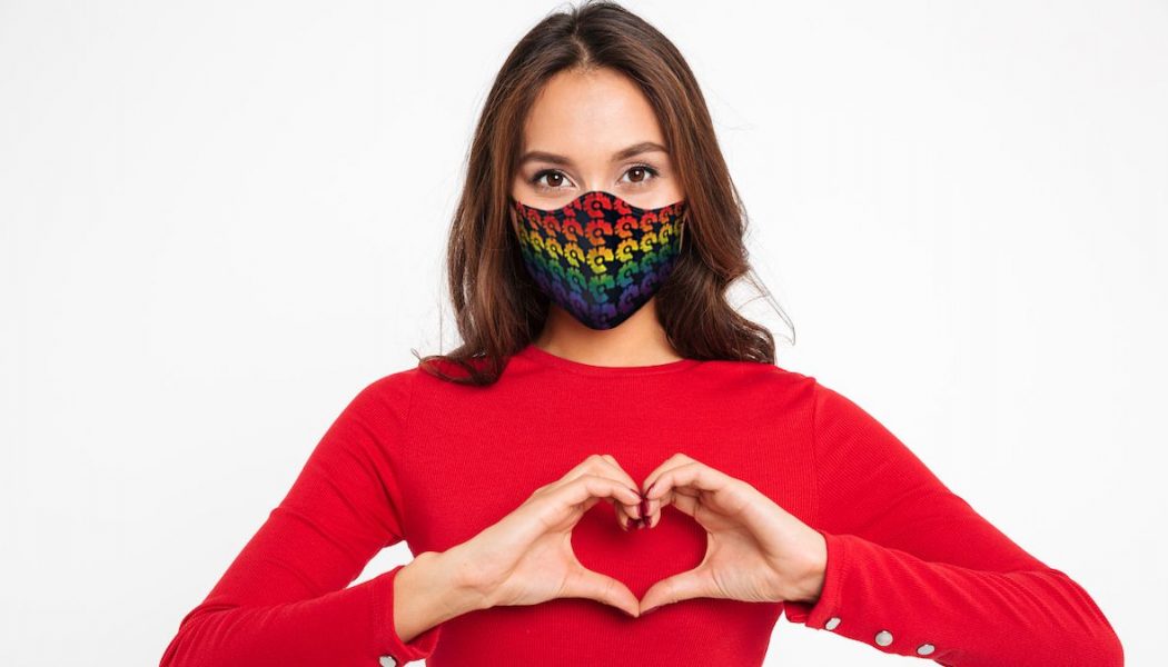 Celebrate Pride Month with This Face Mask