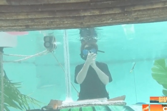 Chet Porter is Performing the First Ever Underwater DJ Set Right Now