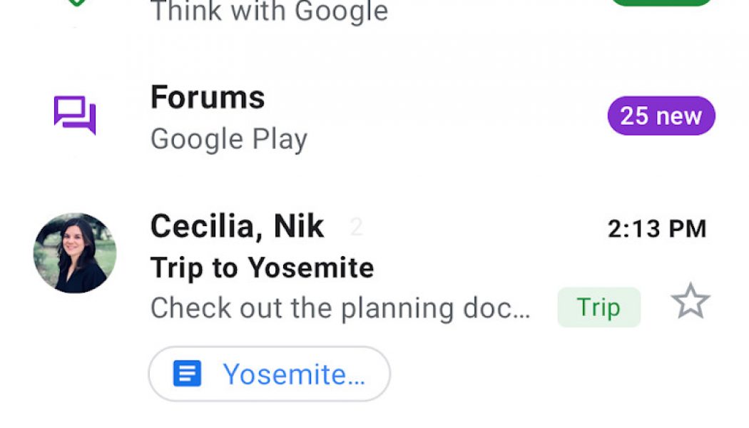 Gmail’s stupid tiny compose button gets a little less tiny on Android