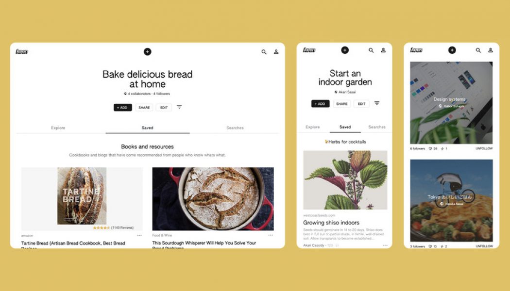 Google quietly launches an AI-powered Pinterest rival named Keen