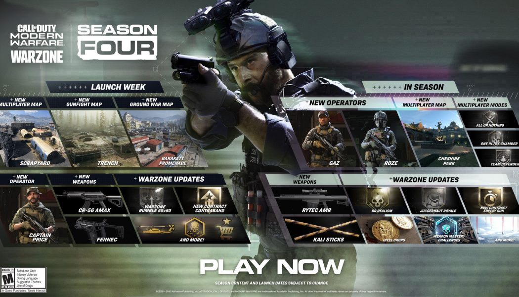 HHW Gaming: The Lowdown On ‘Call of Duty: Modern Ware’s’ Massive Season 4 Update