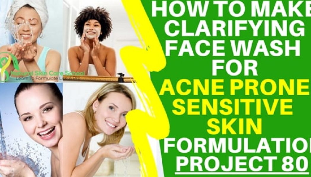 How To Make BHA Face Cleanser For Acne Prone Sensitive Skin