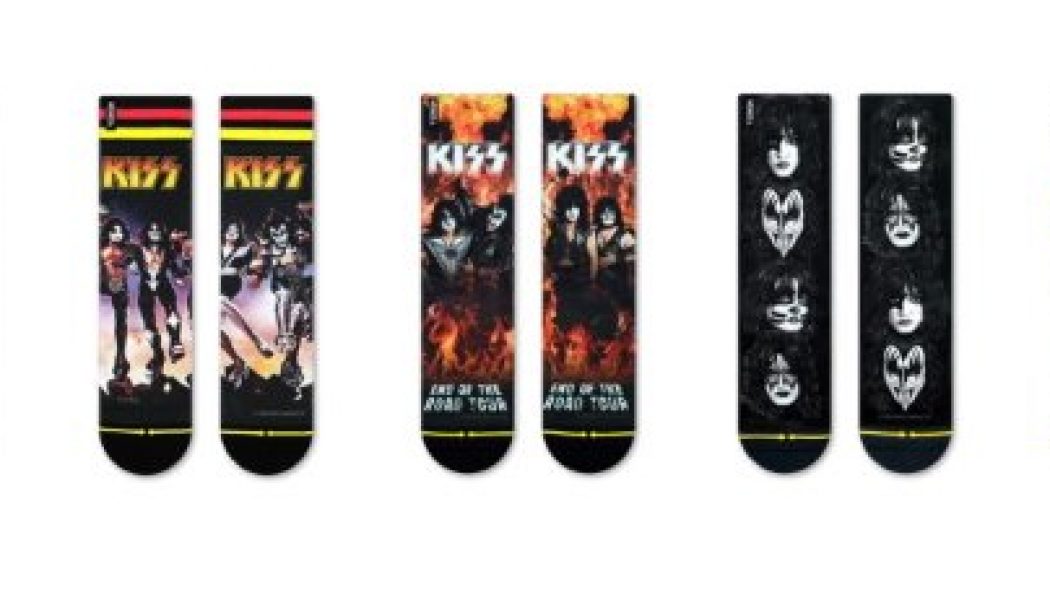 KISS Partners With MERGE4 For New Sock Collection