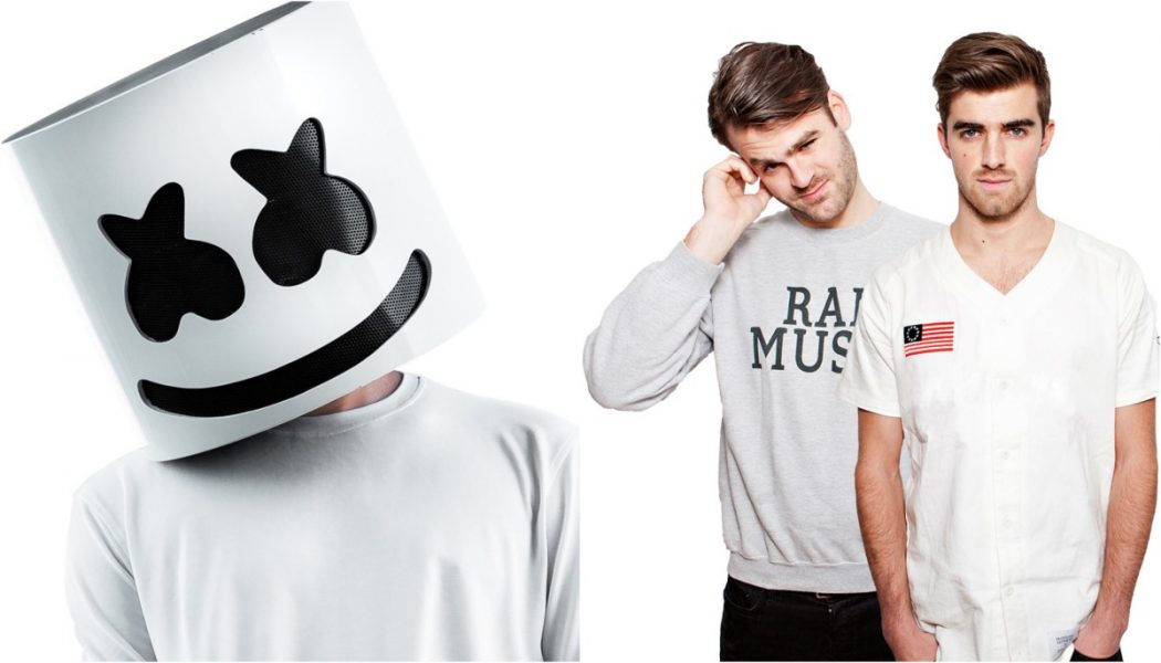 Marshmello and The Chainsmokers Land On Forbes’ 2020 “Highest Paid Celebrities” List