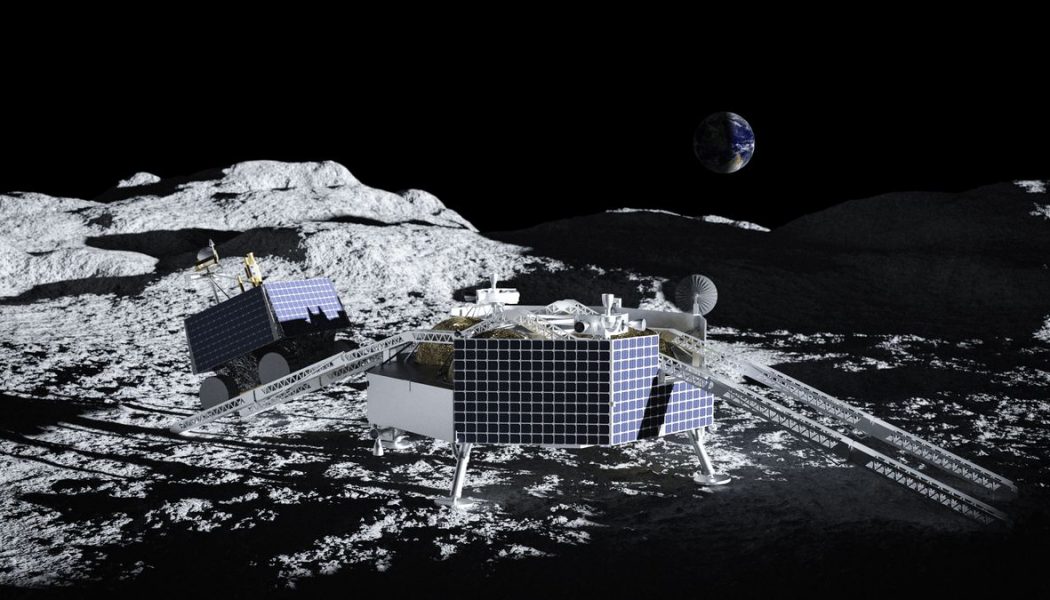 NASA picks a lander to carry its water-hunting robot to the moon