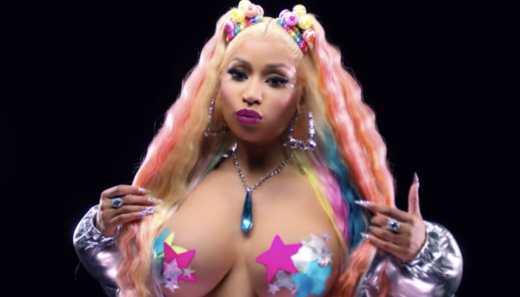 Nick Minaj Twerks & Rocks Pasties In “Trollz” Video, Stoolie Was There Too